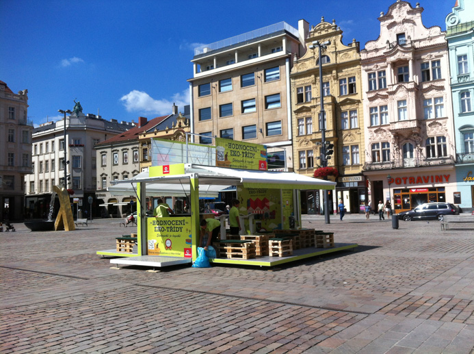 mobilní kontejner Misterbox v Plzni